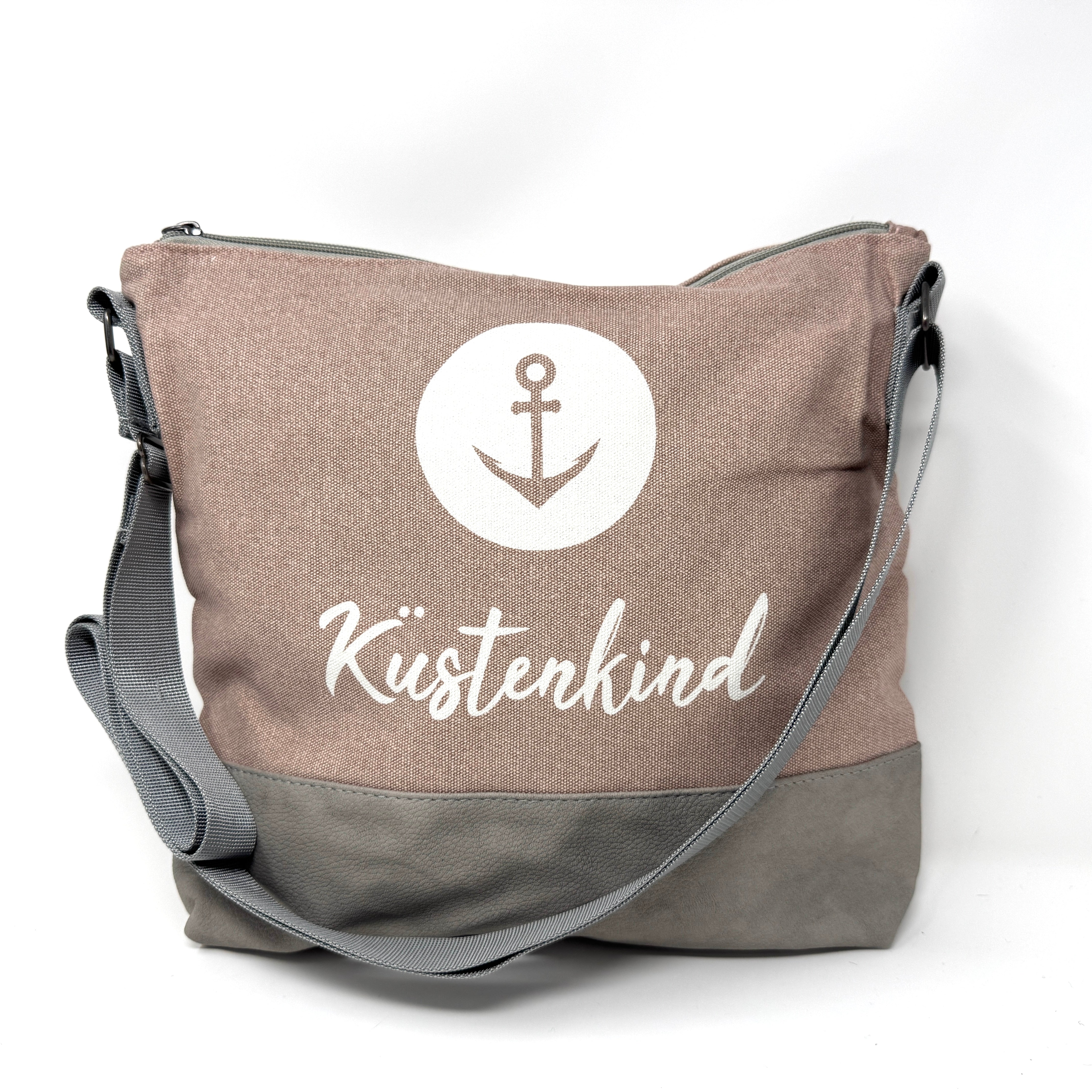 Maritime Umhängetasche „Küstenkind“ – Vegan, wasserabweisend & in verschiedenen Farben
